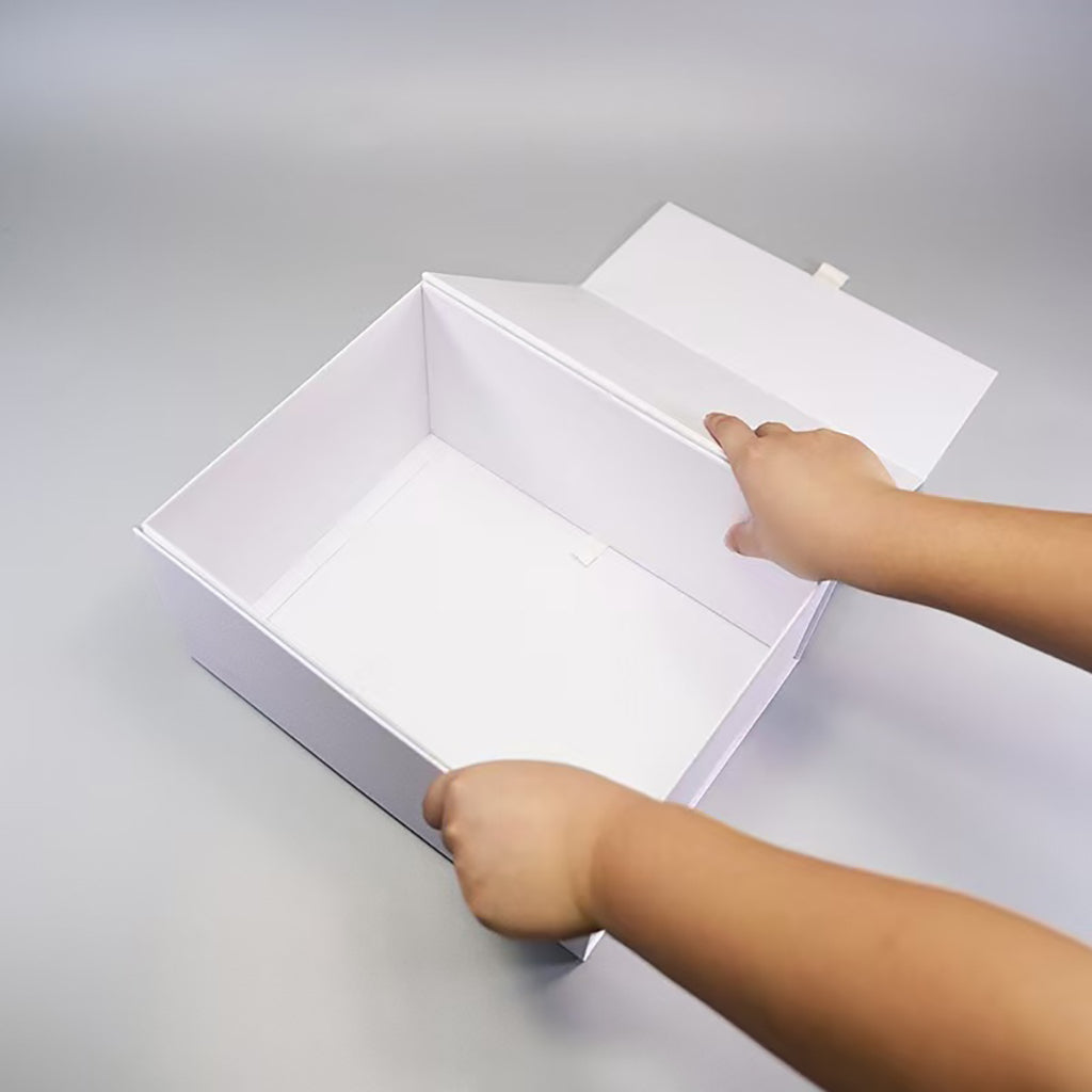 Large folding box for warehouse and bulk storage