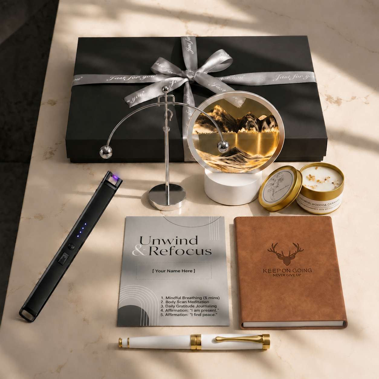 Monochrome Zen Gift Set product photo