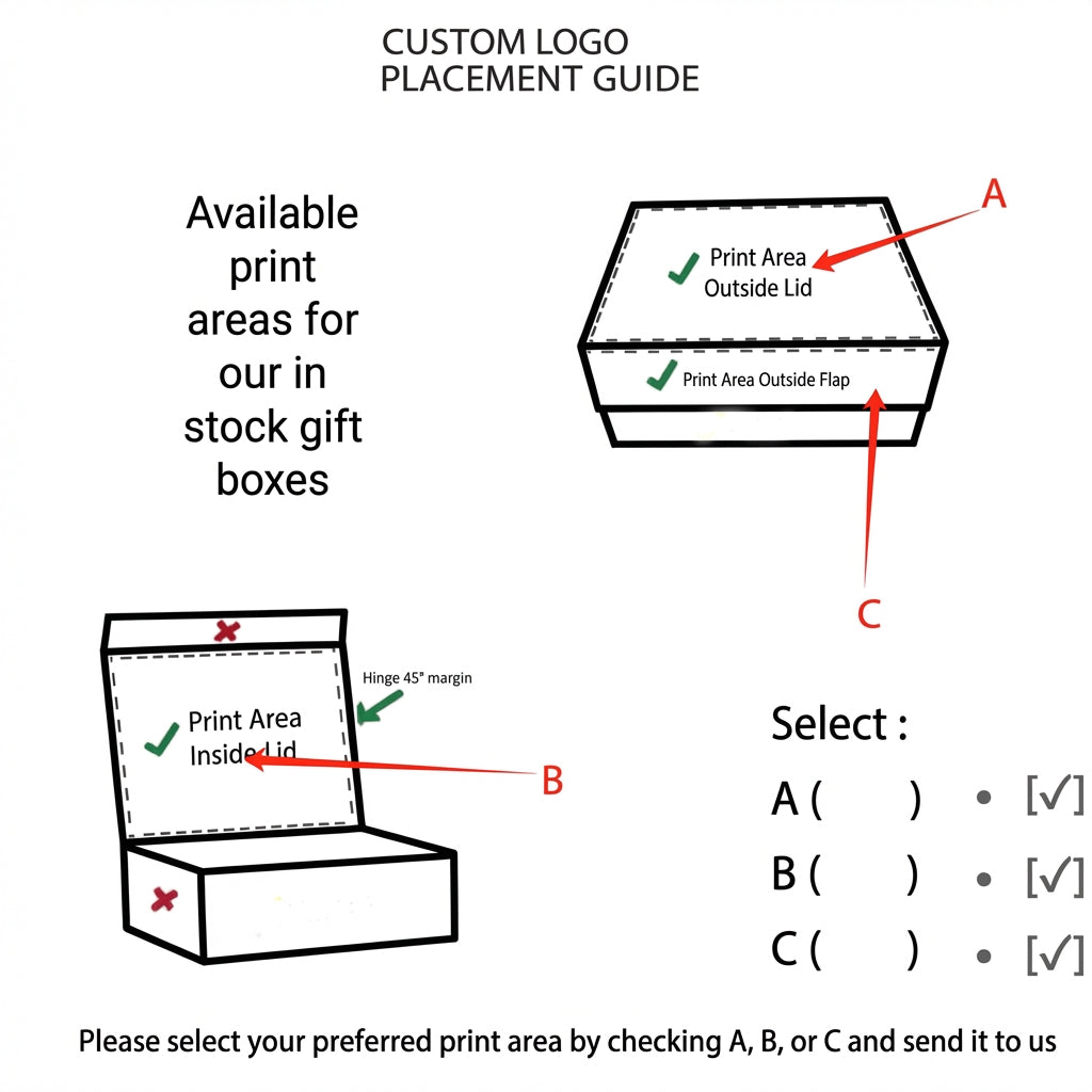Gift box logo-printing example — image 1