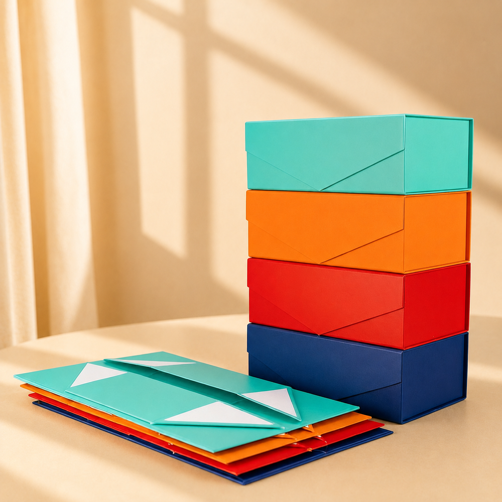 Large Magnetic Folding Gift Box — 35 × 23 × 10 cm (13.8 × 9.1 × 3.9 in)