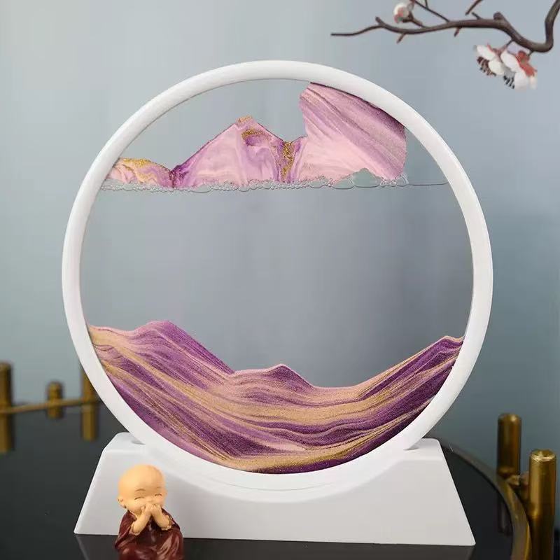 Liquid sand picture in gift box, perfect for home or office