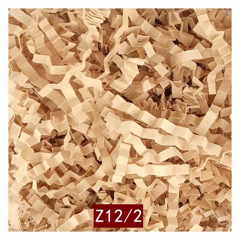 Natural kraft crinkle paper filler, color code Z12-2