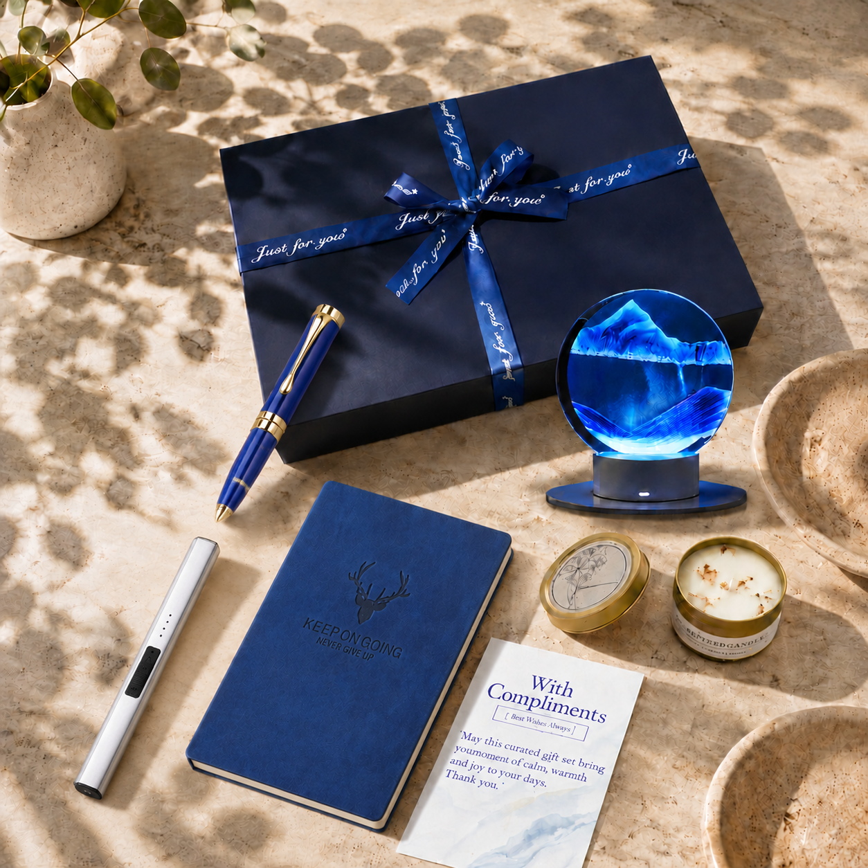 Deep Blue Executive Gift Set product photo