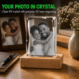 Personalized 4K Ultra HD 3D Crystal Photo Gift - 24-Facet