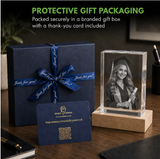Personalized Pet Memorial 3D Crystal Gift - Cube