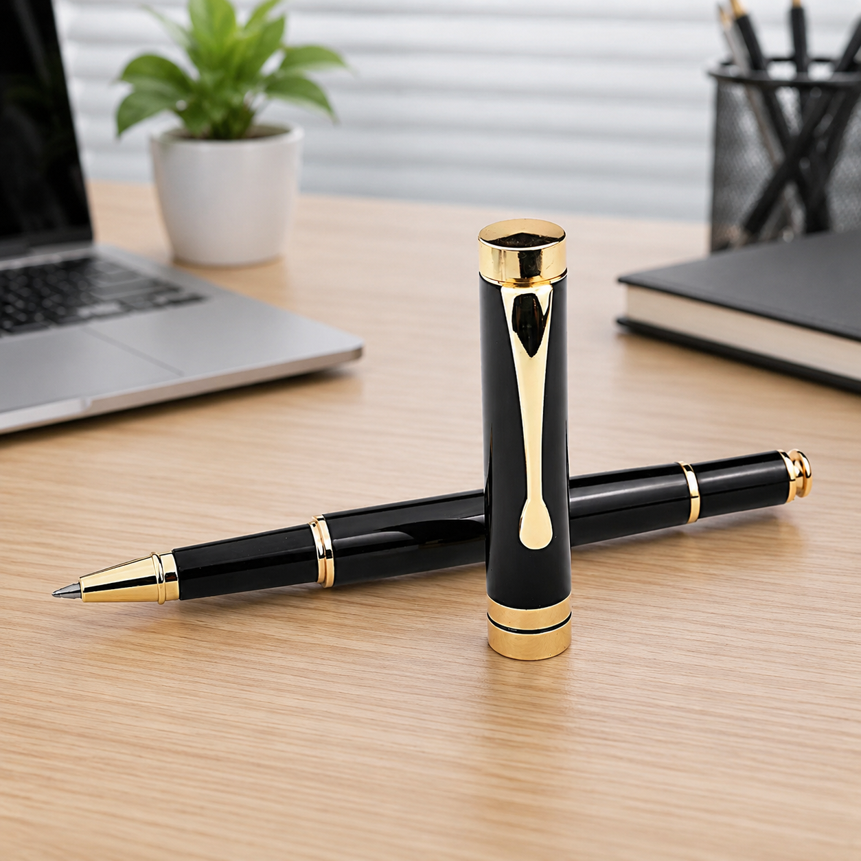 Black executive pen premium gift box set
