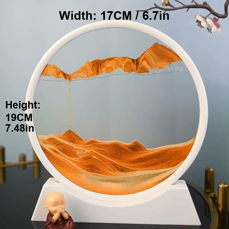 Thoughtful gift set with sand art frame and curated accessories