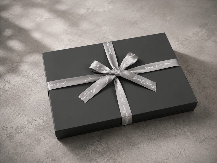 Gray protective gift box